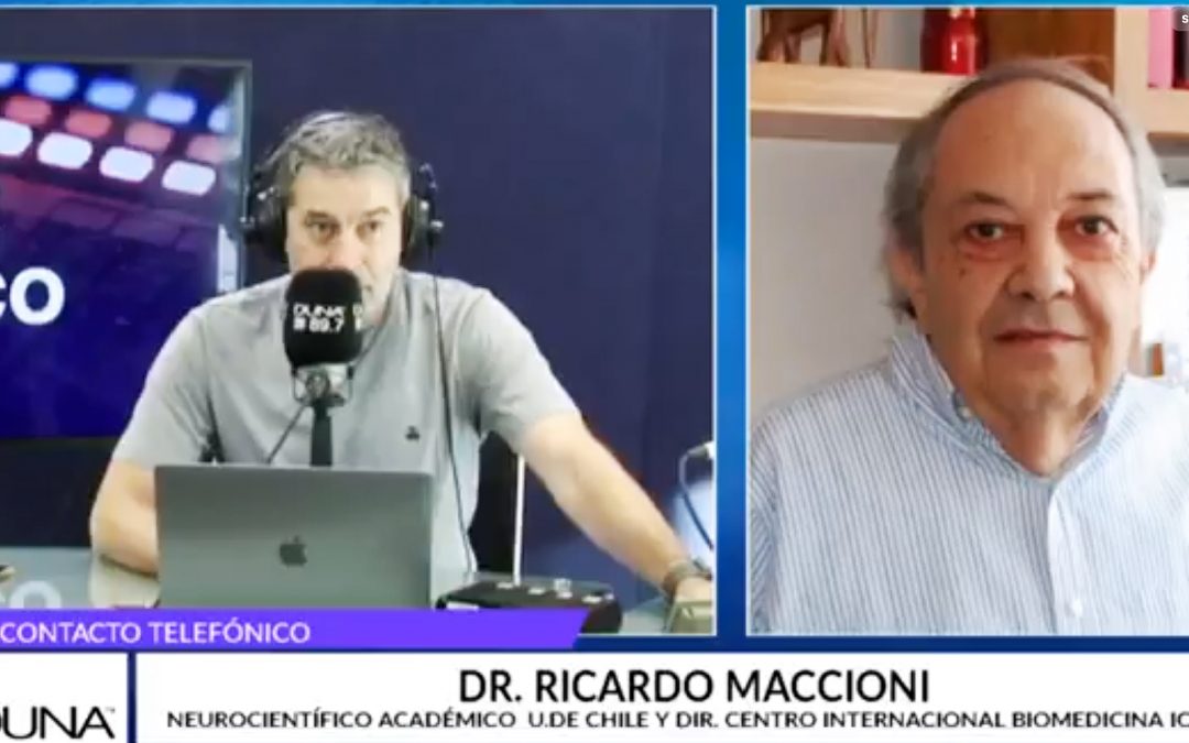 Duna FM: Dr. Ricardo Maccioni sobre el Alz Tau: “Se aplica a cualquier persona que tiene tipos de riesgos, como los genéticos, que pueden ser determinantes para el Alzheimer”